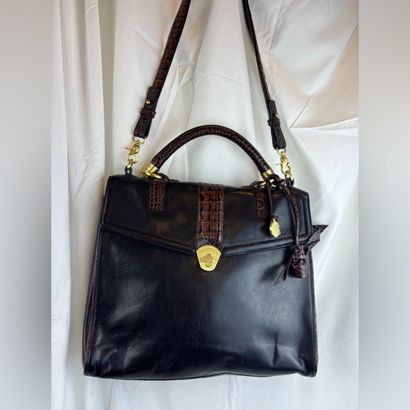 Brahmin Julia rose black lady Tuscan. NWT - Picture 9 of 9